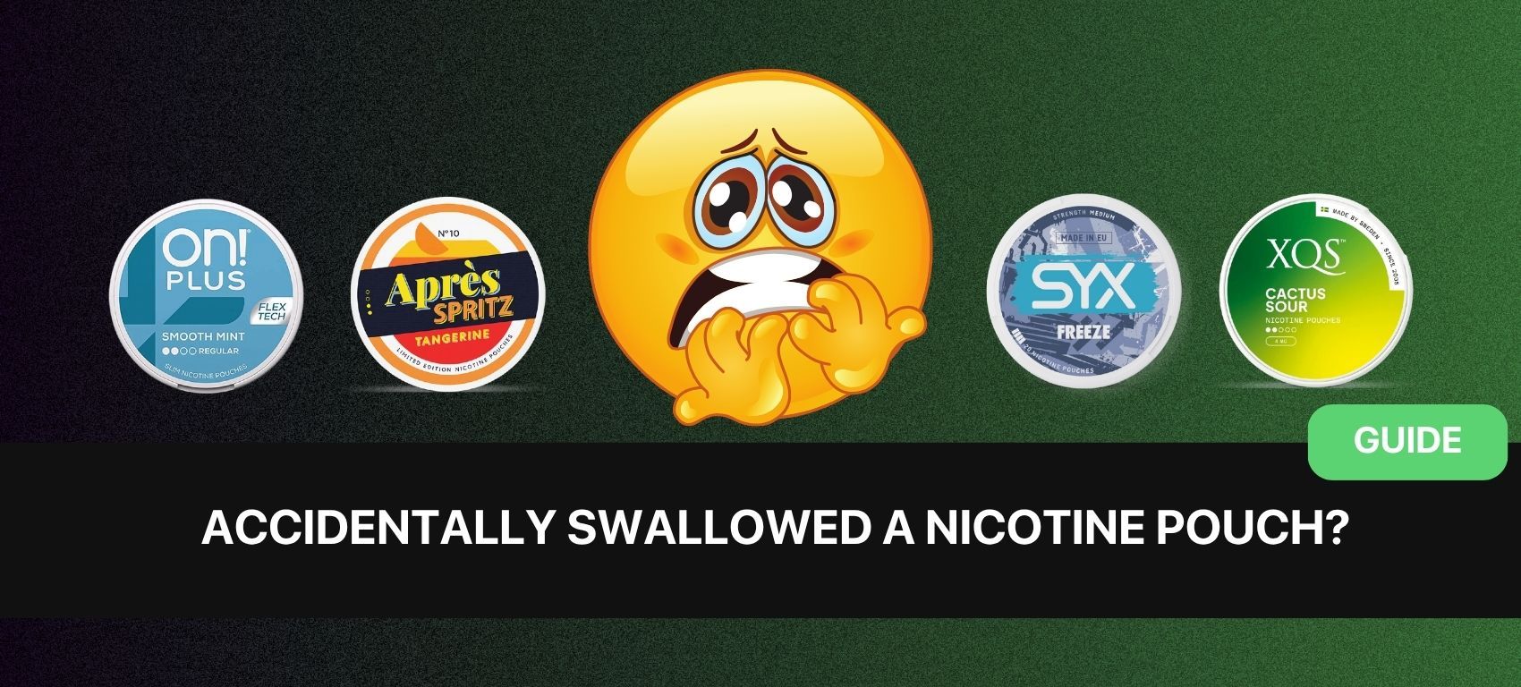 accidentally swallowed nicotine pouch