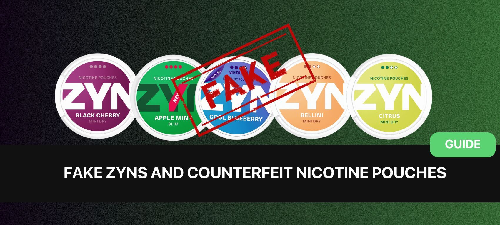 How to identify Fake ZYNs
