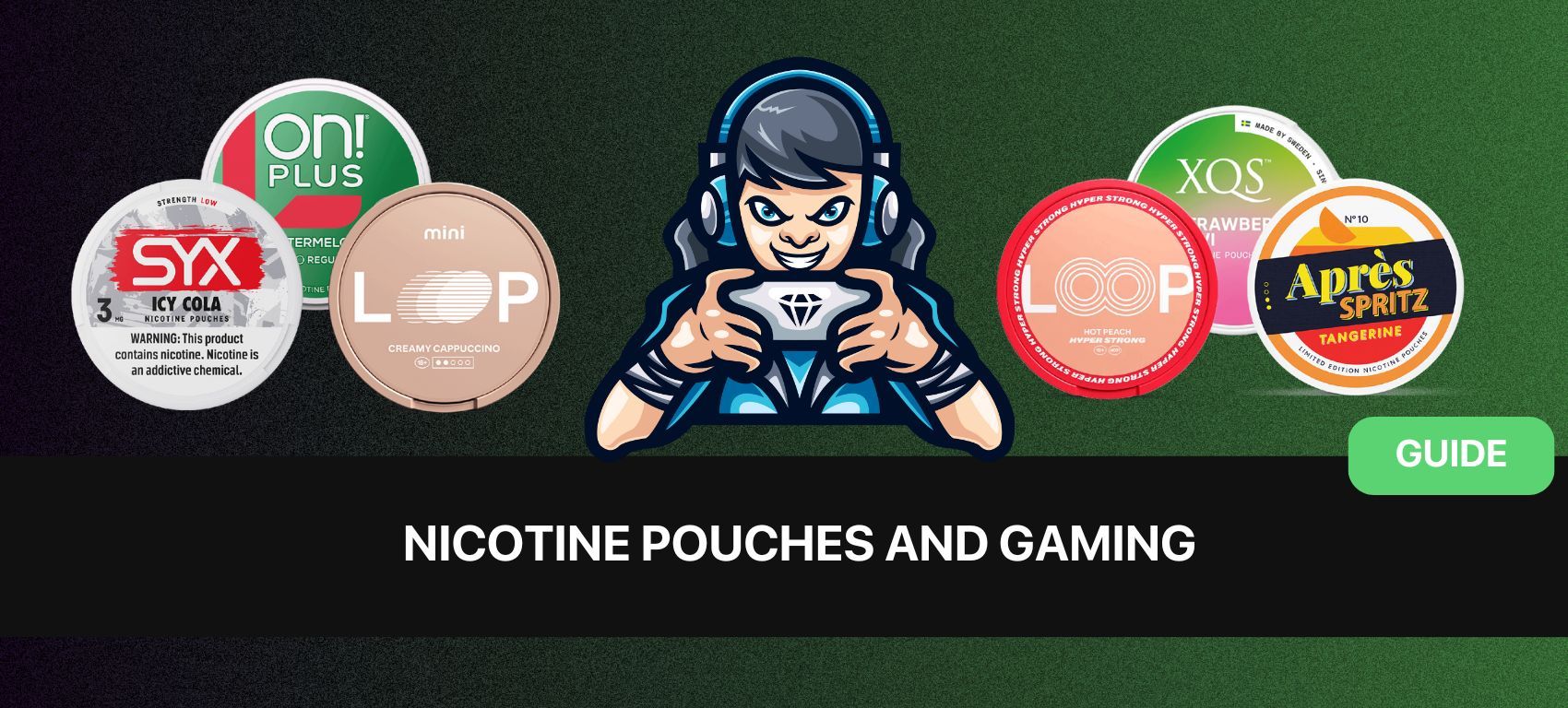 nicotine pouches and gaming