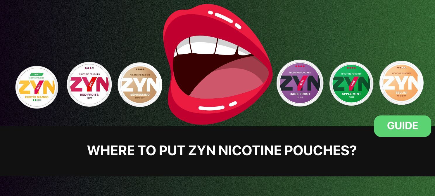 where to put zyn in mouth (upper vs lower lip)