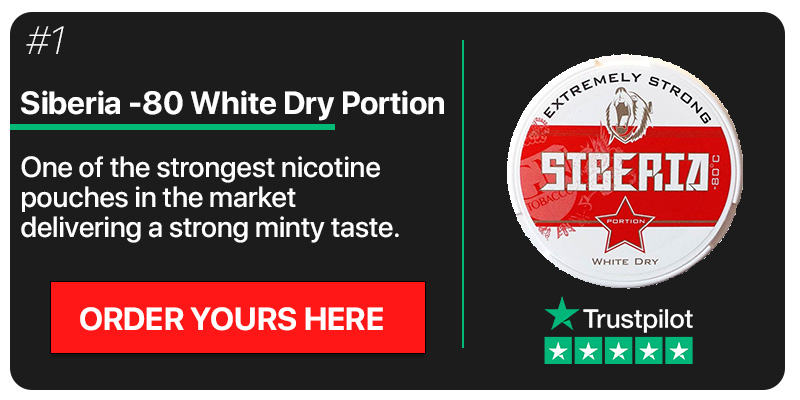 Order Siberia -80 White Dry Portion in USA America