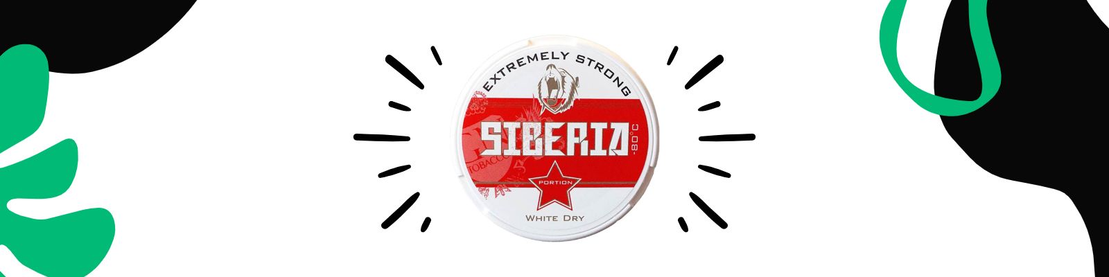 siberia snus white portion