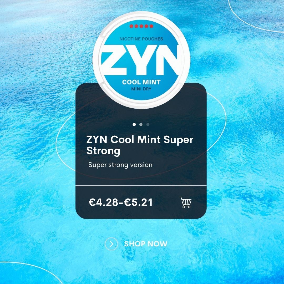 ZYN Cool Mint Mini Dry Super Strong