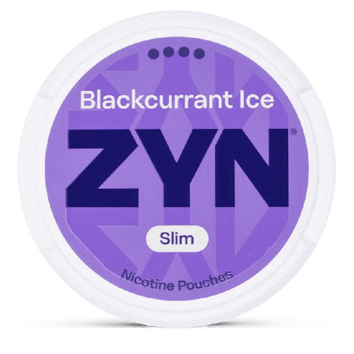 ZYN Slim Blackcurrant Ice Extra Strong