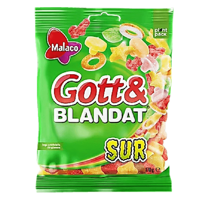 Gott och Blandat Supersur 130 g