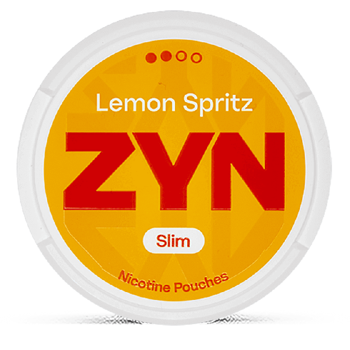 ZYN Slim Lemon Spritz New Feel Product Label