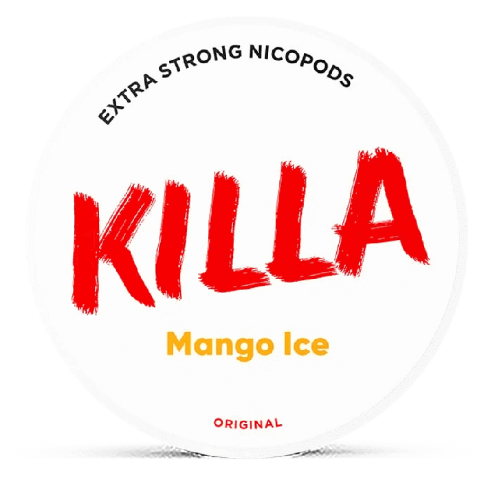 Killa Mango Ice Product Label