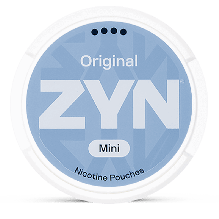 ZYN Mini Dry Original 6 mg Product Label