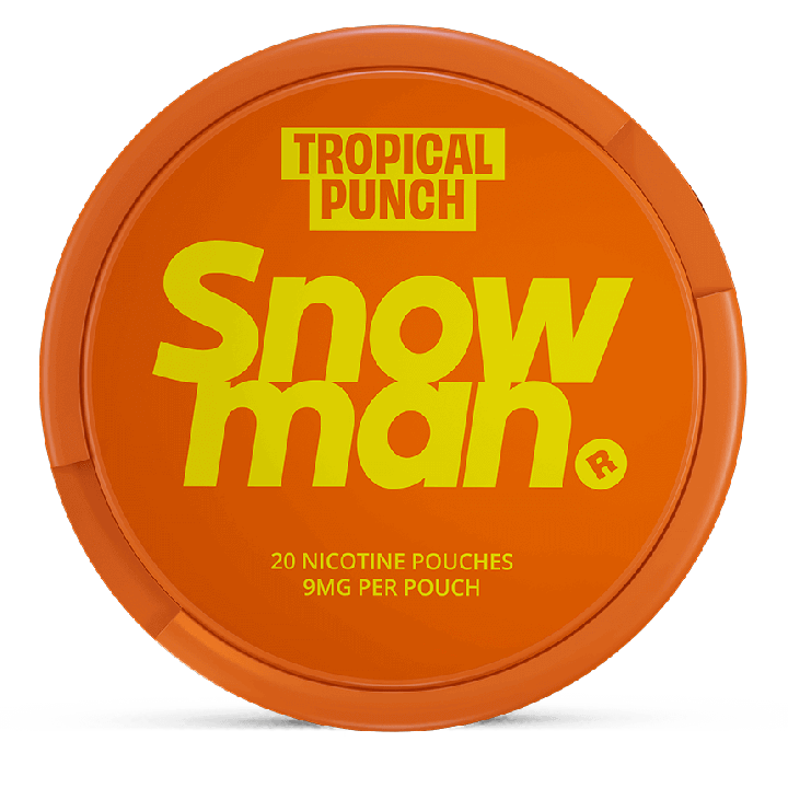 Snowman Tropical Punch 9 mg
