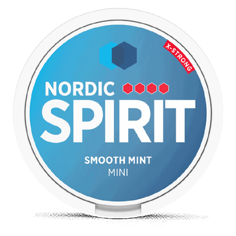 Nordic Spirit Smooth Mint Mini Strong Product Label