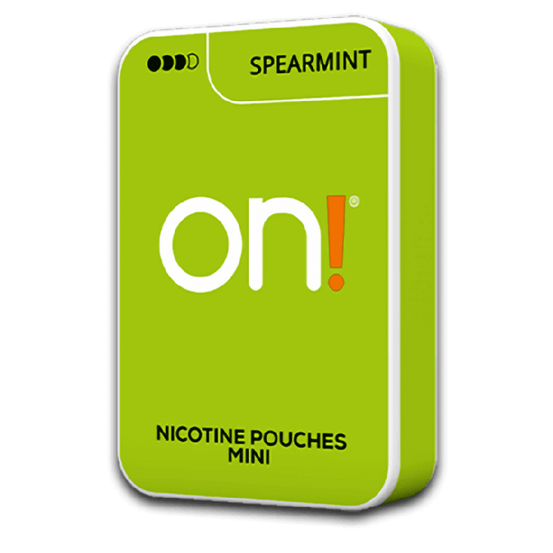 on! Spearmint 6 mg Product Label
