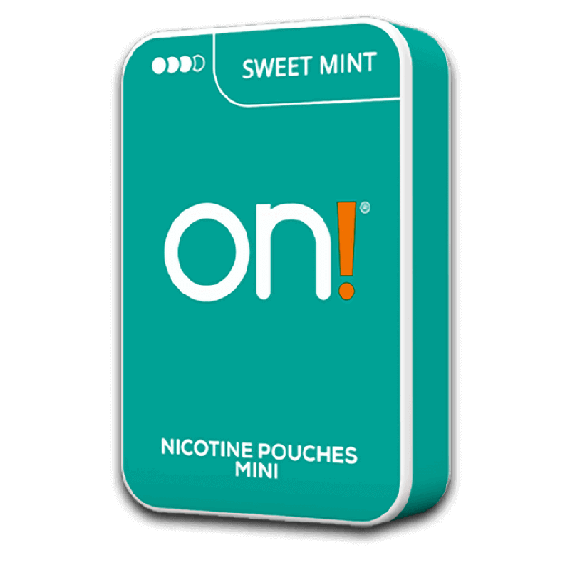 on! Sweet Mint 6 mg Product Label