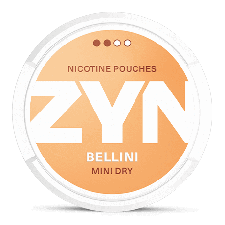 ZYN Bellini Mini Dry Normal snus can at Snusdaddy.com