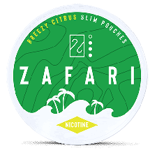 Zafari Breezy Citrus snus can at Snusdaddy.com