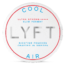 LYFT Cool Air Slim Ultra Strong All White Portion