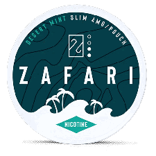 Zafari Desert Mint snus can at Snusdaddy.com