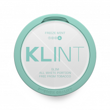 Klint Freeze Mint snus can at Snusdaddy.com