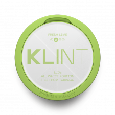 Klint Fresh Lime snus can at Snusdaddy.com