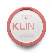 Klint Pomegranate snus can at Snusdaddy.com