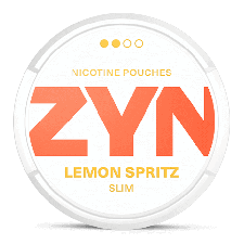 ZYN Slim Lemon Spritz snus can at Snusdaddy.com