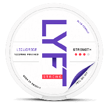 LYFT Liquorice Strong snus can at Snusdaddy.com