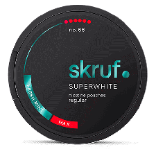 Skruf no. 66 Super White Slim Fresh Max #6 Regular