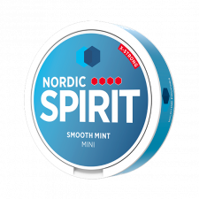 Nordic Spirit Smooth Mint Mini Strong snus can at Snusdaddy.com