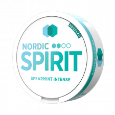 Nordic Spirit Spearmint Intense snus can at Snusdaddy.com