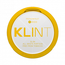 Klint Passionfruit snus can at Snusdaddy.com