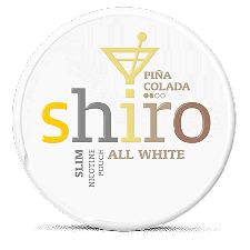 Shiro All White Slim Pina Colada