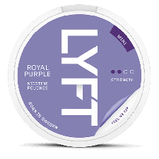 LYFT Royal Purple Mini snus can at Snusdaddy.com