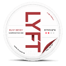LYFT Ruby Berry snus can at Snusdaddy.com