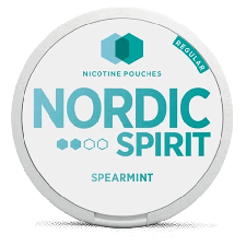 Nordic Spirit Spearmint Intense snus can at Snusdaddy.com