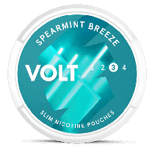 VOLT Spearmint Breeze Slim Strong snus can at Snusdaddy.com