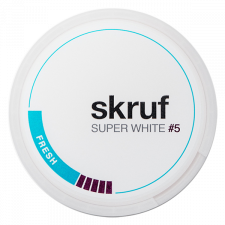 Skruf Super White Slim Fresh #5