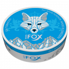White Fox Slim snus can at Snusdaddy.com
