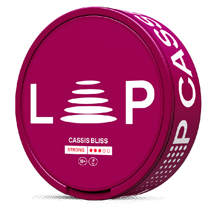 LOOP Cassis Bliss Strong Product Label