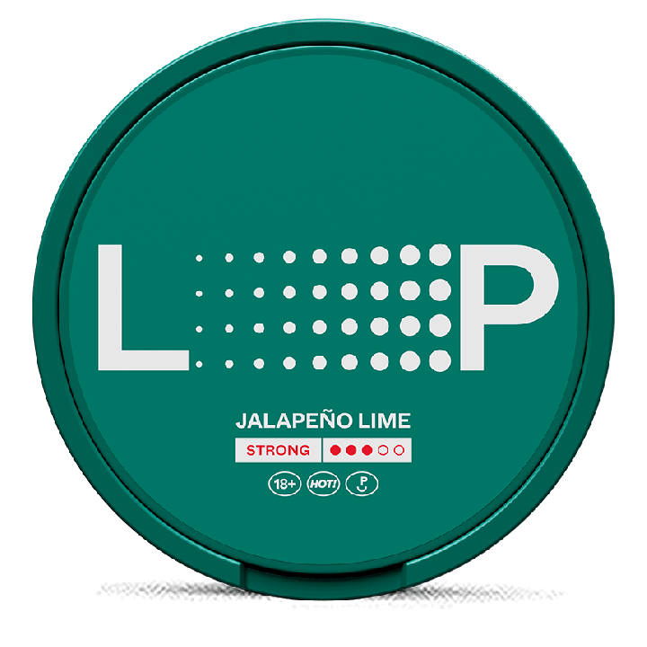 LOOP Jalapeno Lime Strong Product Label