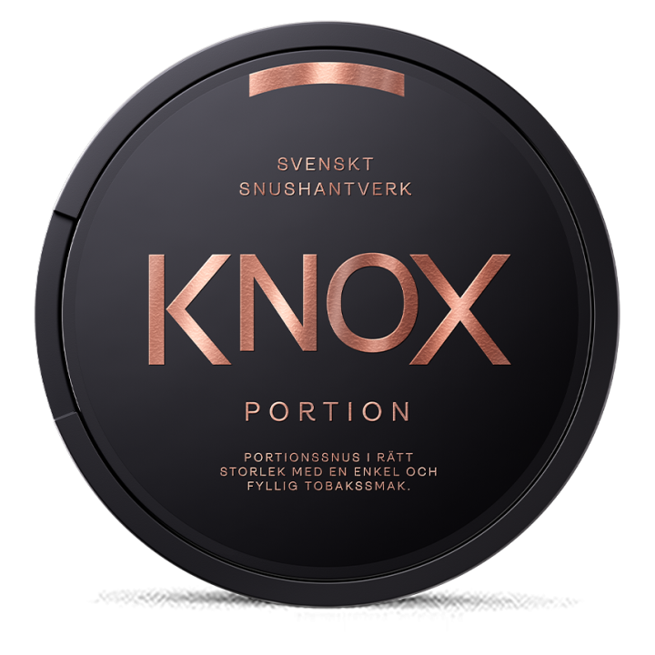 Knox Original Portion Product Label