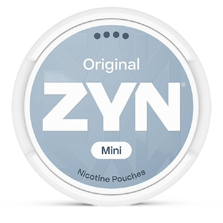 ZYN Mini Dry Original 6 mg Product Label