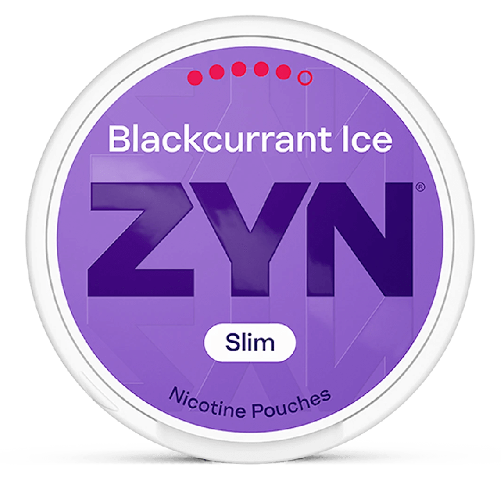 ZYN Slim Black Currant Ice Super Strong