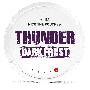 Thunder Dark Frost Slim All White Product Label thumbnail