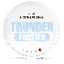 Thunder Frosted Slim All White Product Label thumbnail