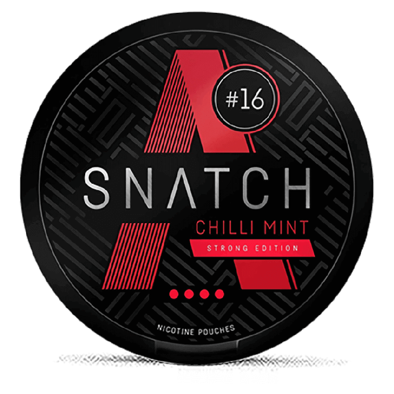 Snatch Chilli Mint 16 mg Product Label Snatch Chilli Mint 16 mg Product Label