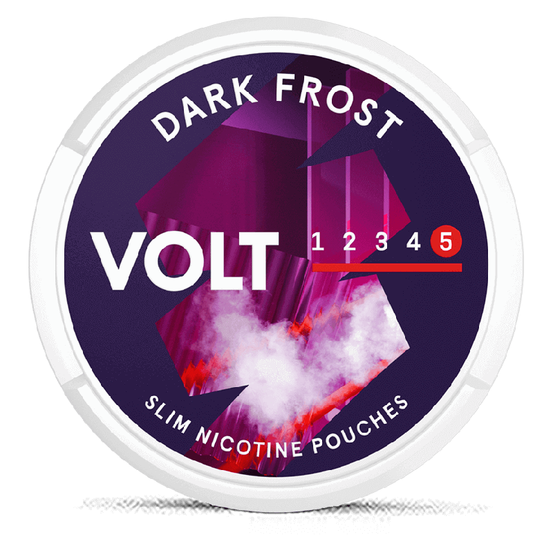 VOLT Dark Frost Slim Super Strong Product Label VOLT Dark Frost Slim Super Strong Product Label