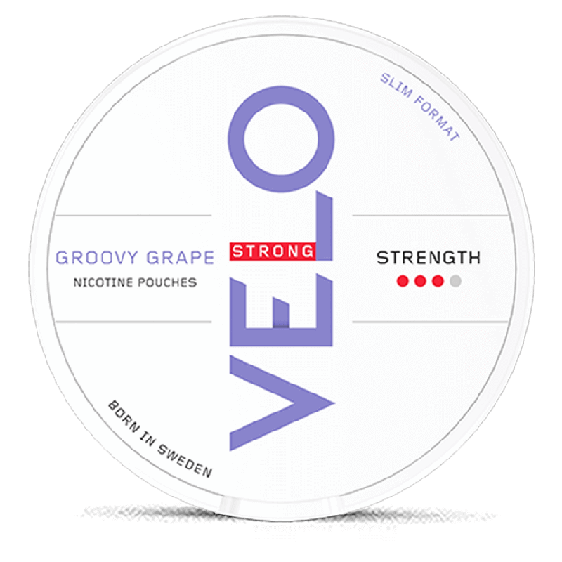 VELO Groovy Grape Strong Product Label