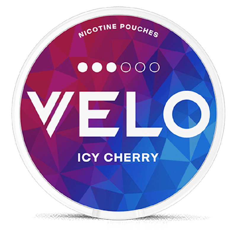 VELO Icy Cherry Product Label VELO Icy Cherry Product Label