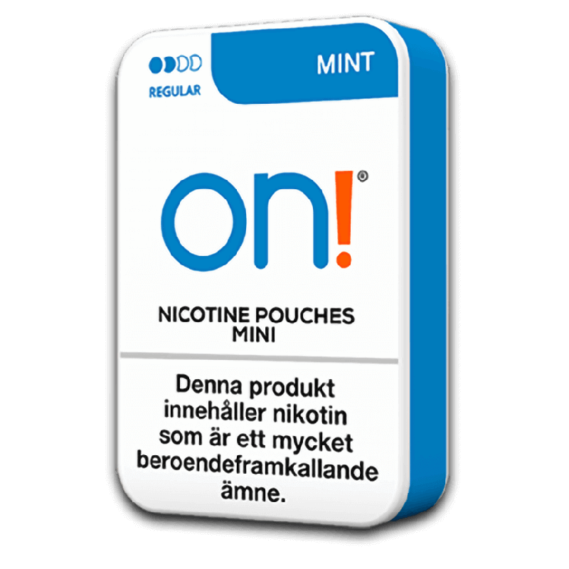 on! Mint 3 mg Product Label on! Mint 3 mg Product Label