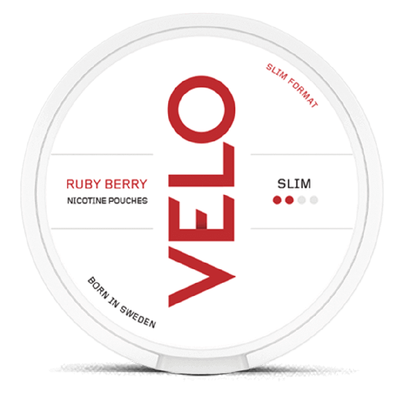 VELO Ruby Berry Product Label VELO Ruby Berry Product Label