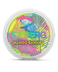 Iceberg Mango Banana Product Label